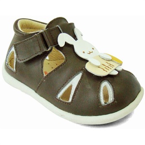 DorDorHorse 宝宝凉鞋EB1202 深咖啡色 145