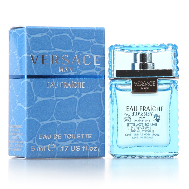 versace范思哲 fraiche云淡风轻 绅情 男士香水 男香q版5ml