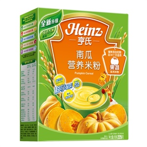 亨氏 南瓜营养米粉225g