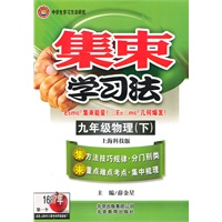 九年级物理（下）上海科技版（2010年8月印刷）集束学习法