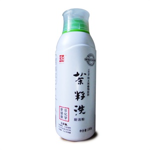 喜稻 茶籽洗厨洁粉180g瓶装