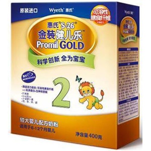 惠氏金装健儿乐400g*12盒