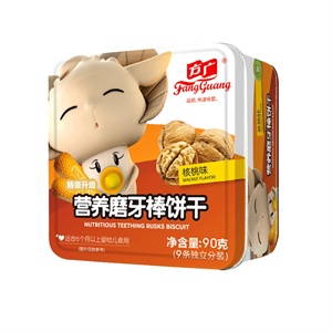 方广营养磨牙棒（核桃味） 90g