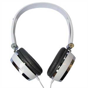 【当当销售配送】ECHOTECH 丹麦意高 CE2190B 立体声耳机送麦(白色）