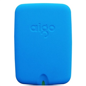 [当当销售配送]爱国者（aigo）2.5寸 250G 时尚硬盘 HD609 宝石蓝时尚外观