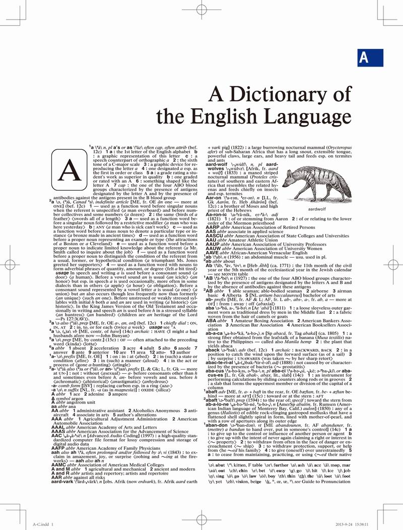 《韦氏大学英语词典(影印版)》梅里亚姆-韦伯斯
