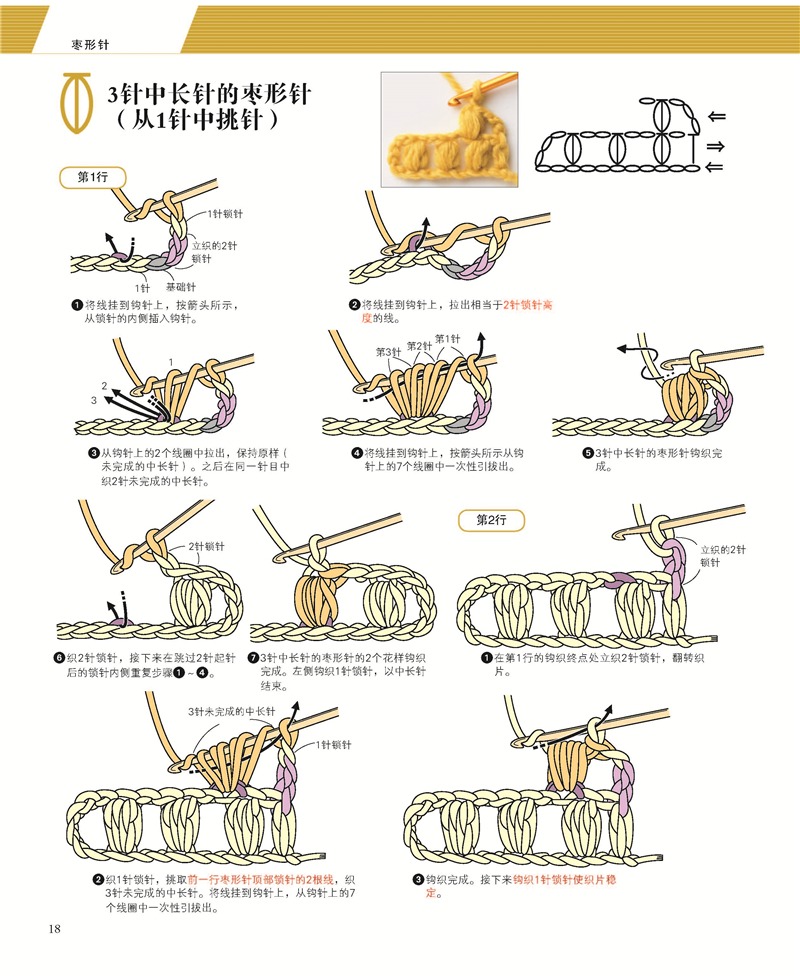 全图解钩针编织入门教科书