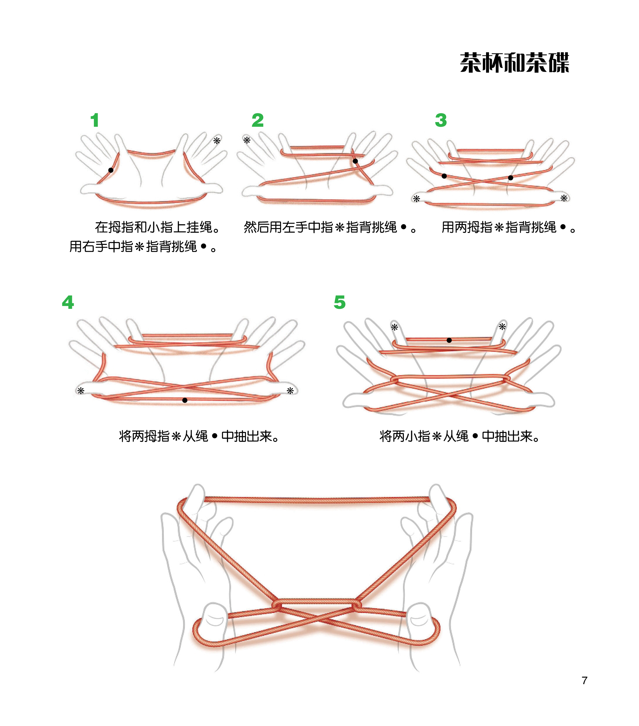 风靡世界的法国儿童益智创想游戏书——翻绳大全