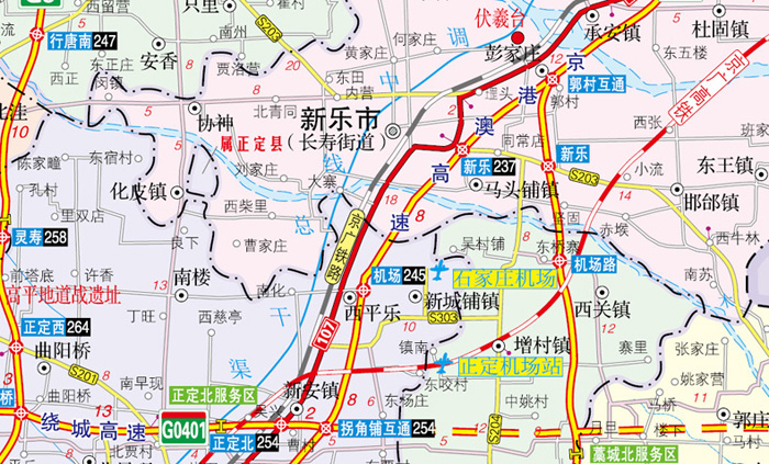 2016石家庄city城市地图图片
