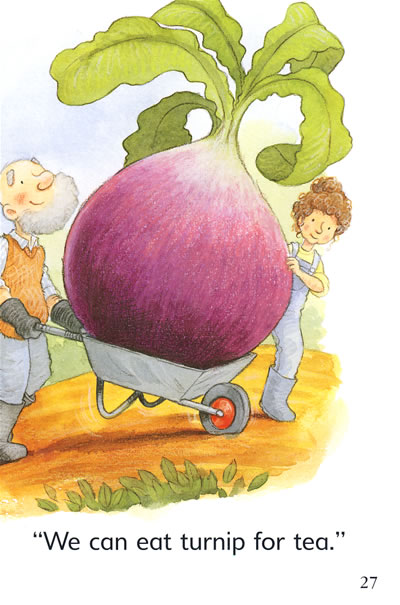 first readers-the enormous turnip 巨大的花椰菜