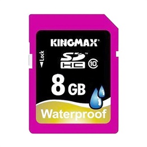 KINGMAX 胜创 SDHC 高速存储卡（防水、8GB、Class10）