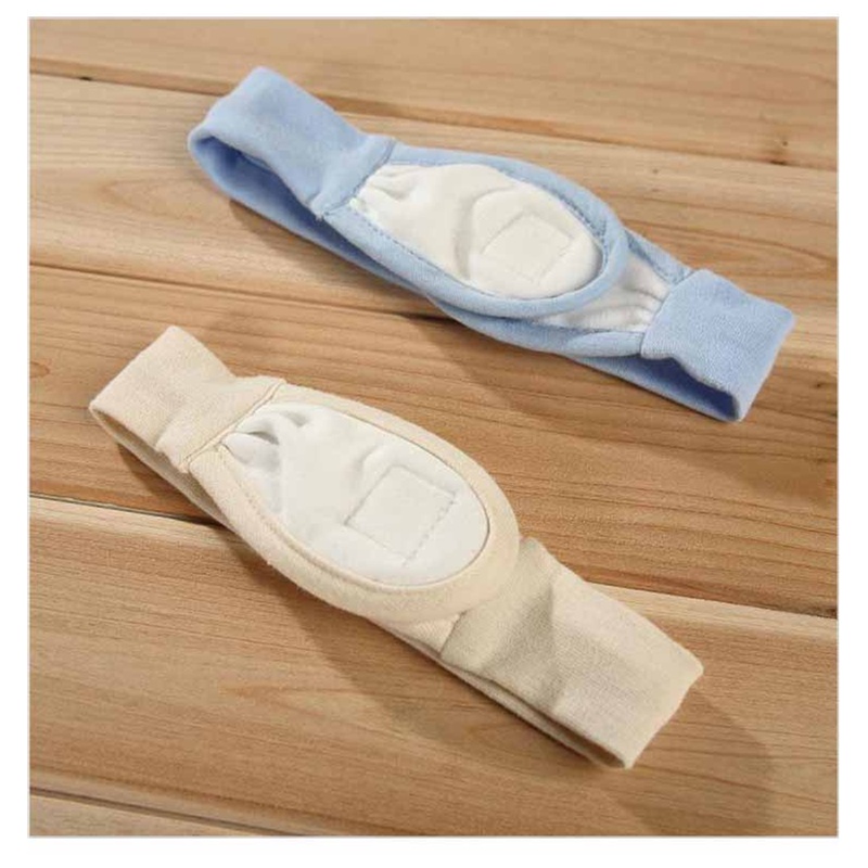笑巴喜 可调节棉质尿布固定带 尿布扣 纱布尿布好伴侣(天蓝色)