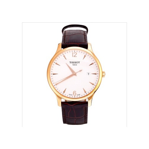 天梭俊雅万年历系列石英男表t063.610.36.037.00